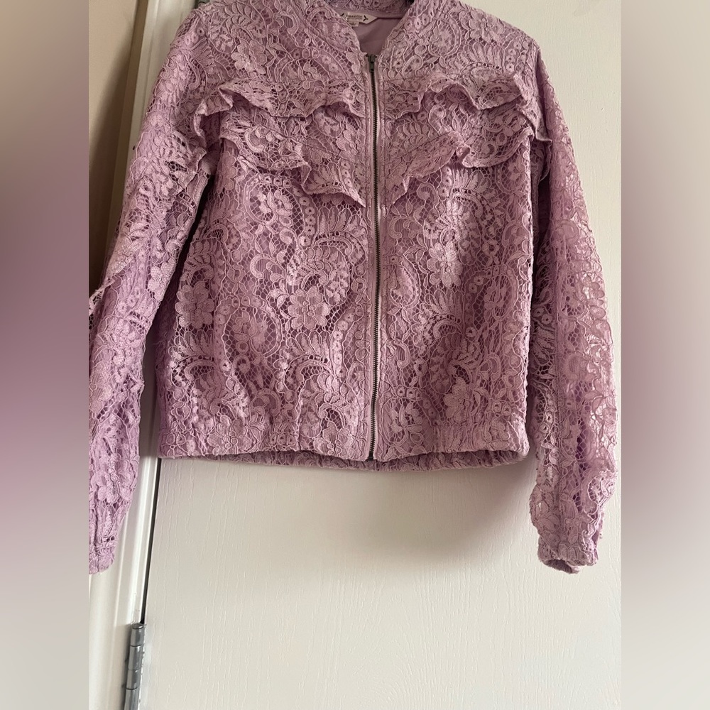 Lavender jacket cold wash
